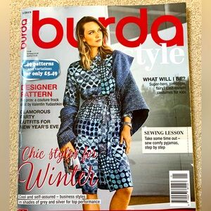 UK Burda Style Magazine issue 01/2019.